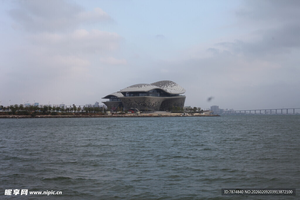 海上建筑景观