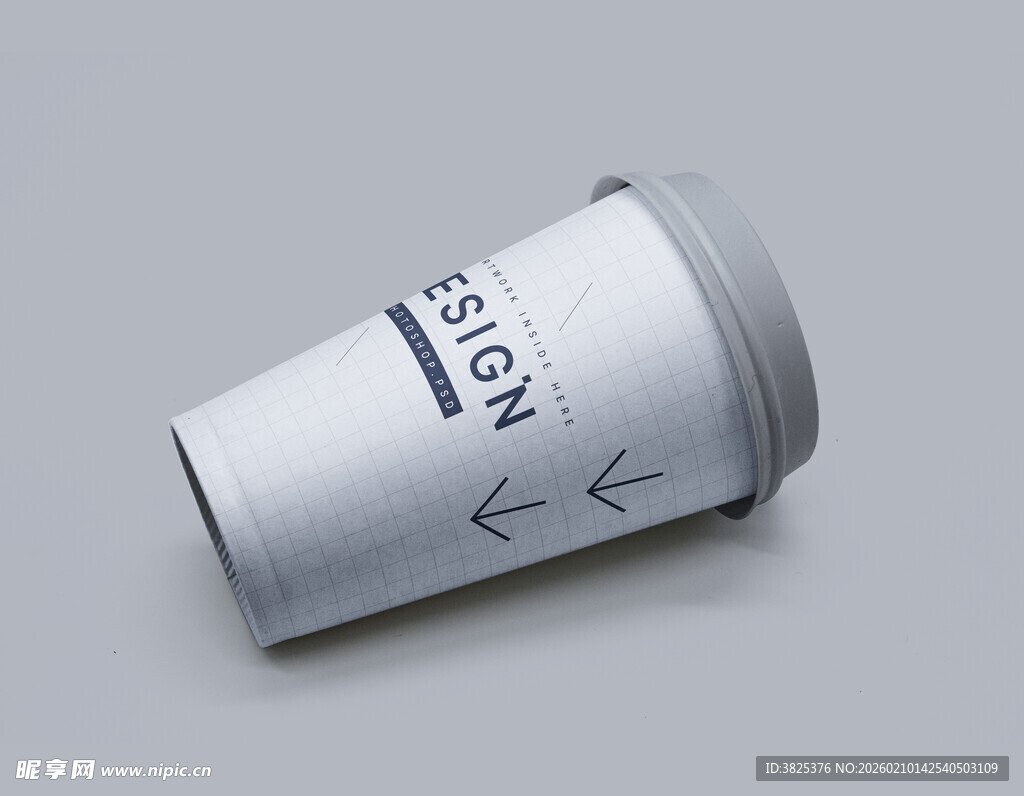 咖啡杯包装设计展示样机