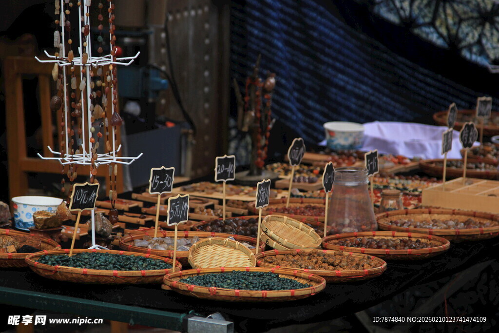 精美香料陈列展示