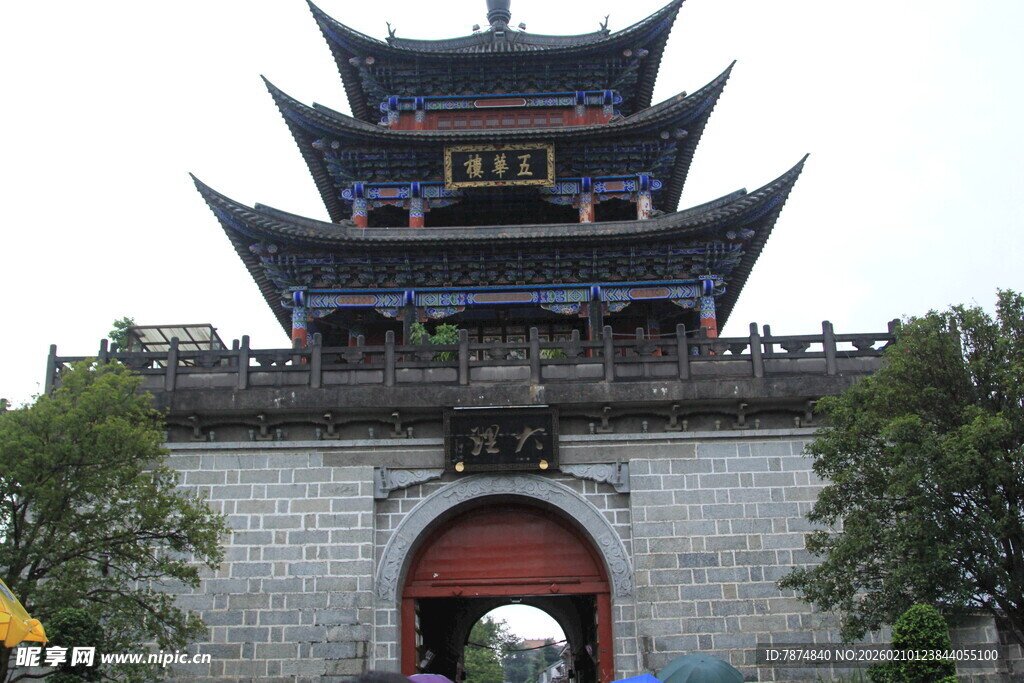 古色城楼 尽显中式建筑之美