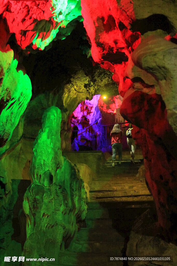 奇幻溶洞景观