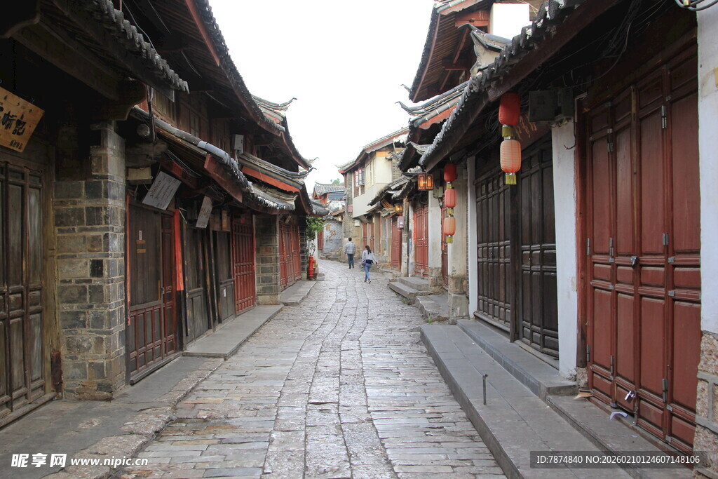 古色古香的传统街巷