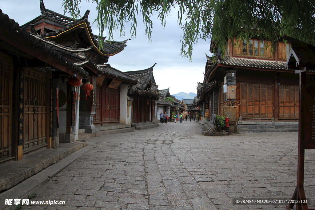 古色古香的传统街巷