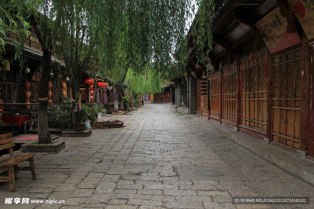 古巷静谧 尽显中式风情