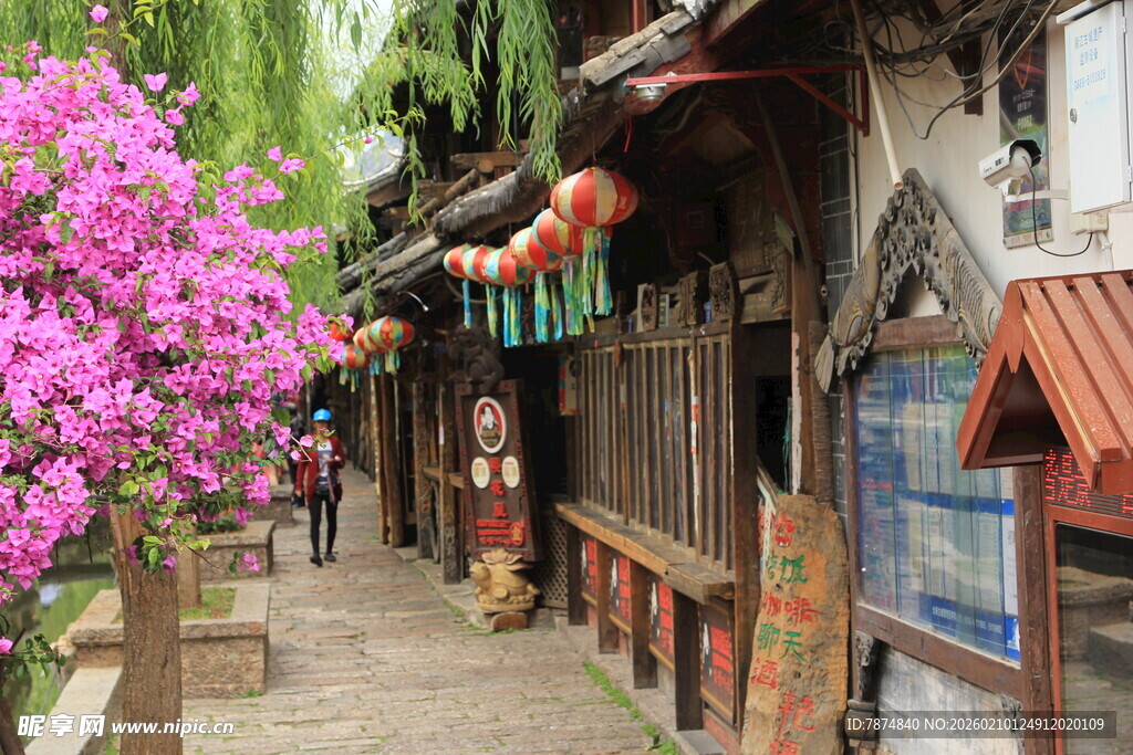 古巷繁花 中式传统风情