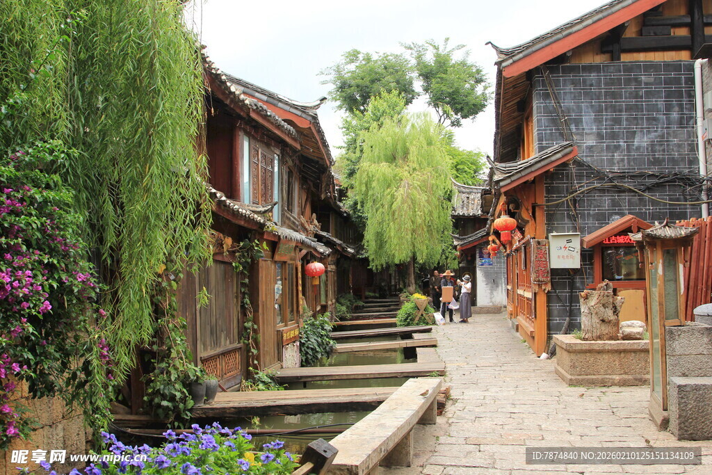 古巷人家 静谧水乡景致