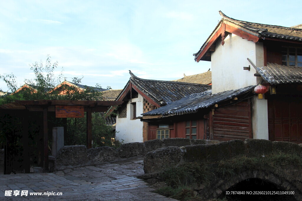 古雅中式民居建筑景观
