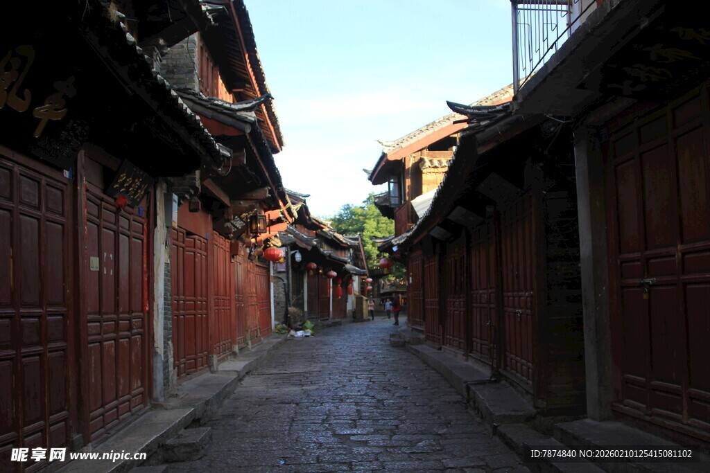 古色古香的传统小巷