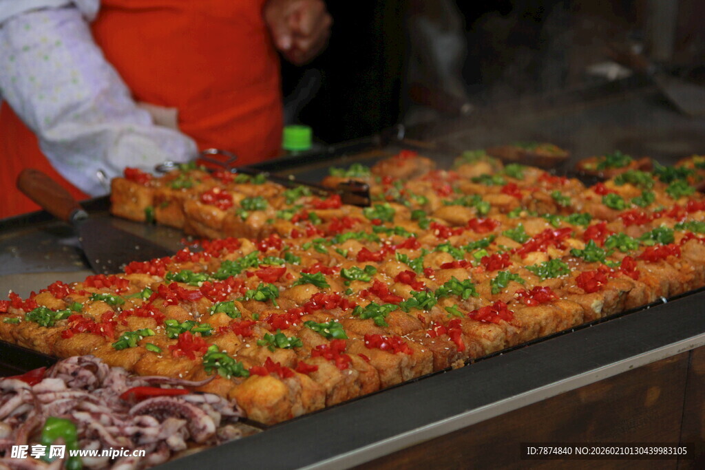 美味多彩街头特色炸物