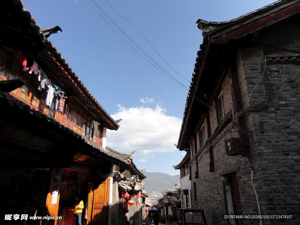 古巷人家 静谧的小镇风光