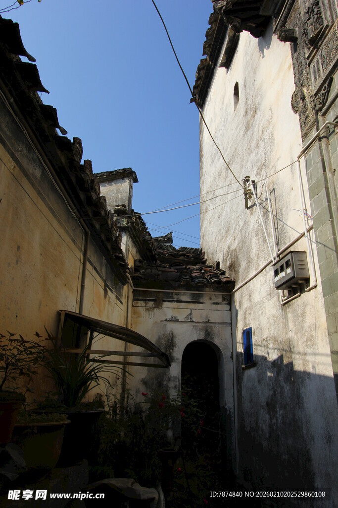 婺源古旧小巷景致