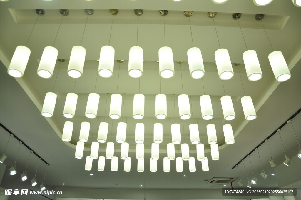 婺源现代简约风格天花板灯具