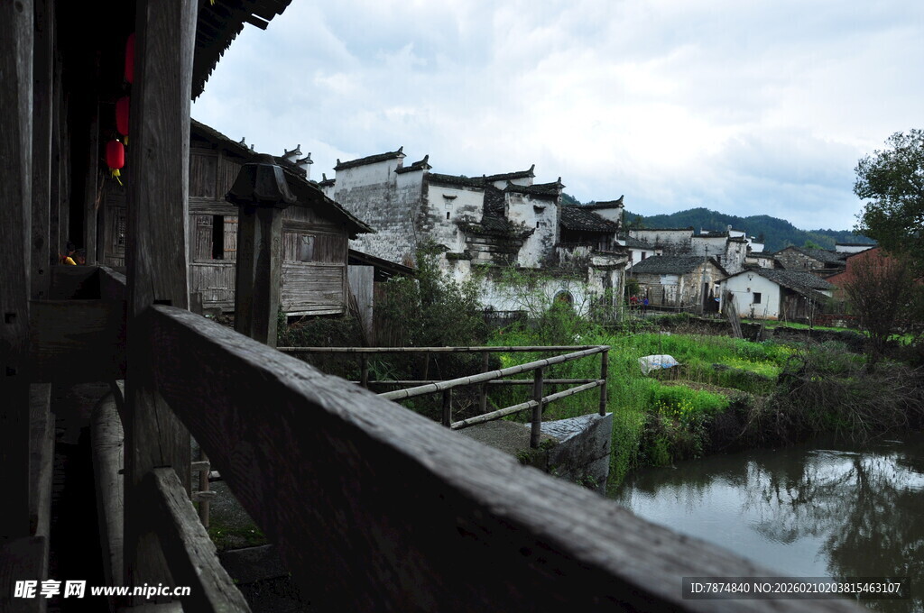 婺源江南水乡古村落景致