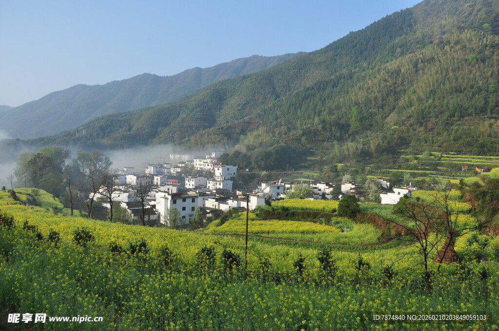 婺源山村田园美景