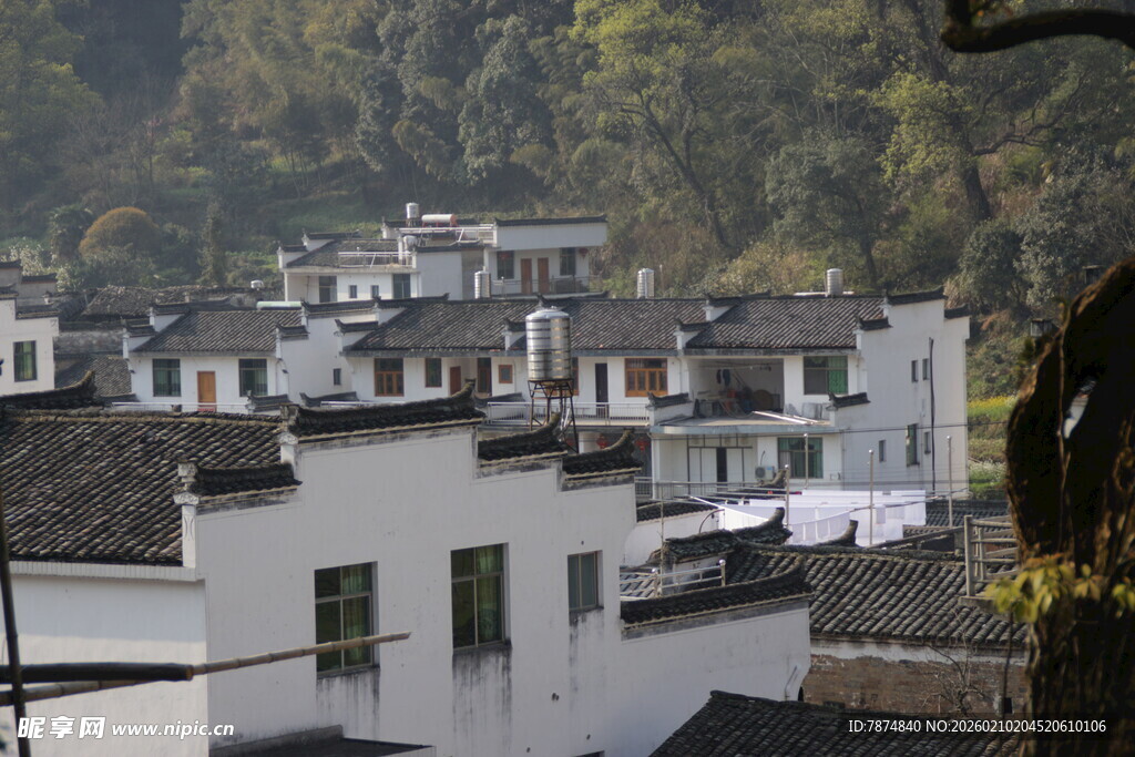 婺源徽派古村落景致