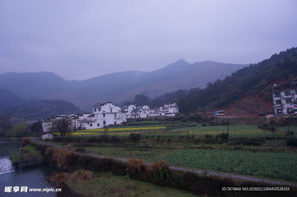 婺源山村田园风光美景