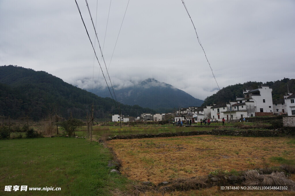 婺源山村田园风光美景
