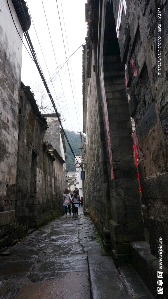 婺源古巷幽深
