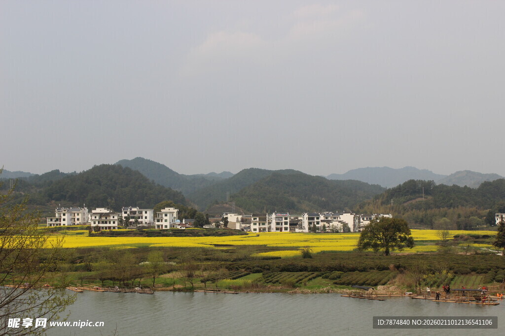 婺源田园水乡风光美景