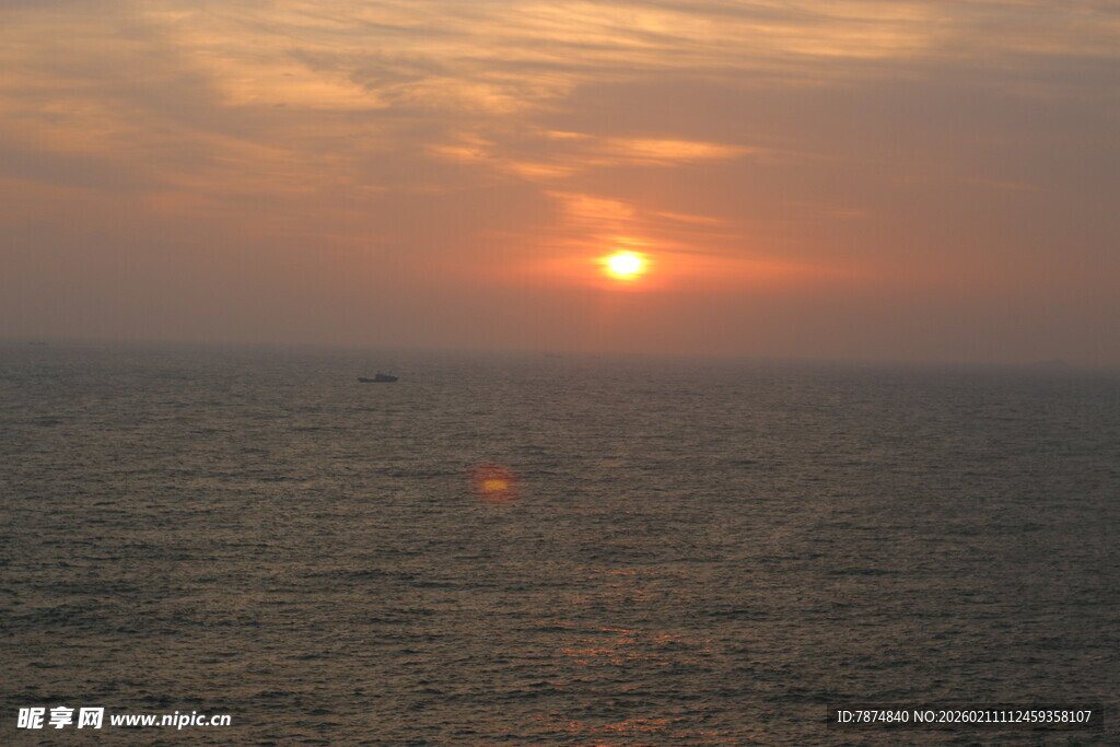 海上日落美景