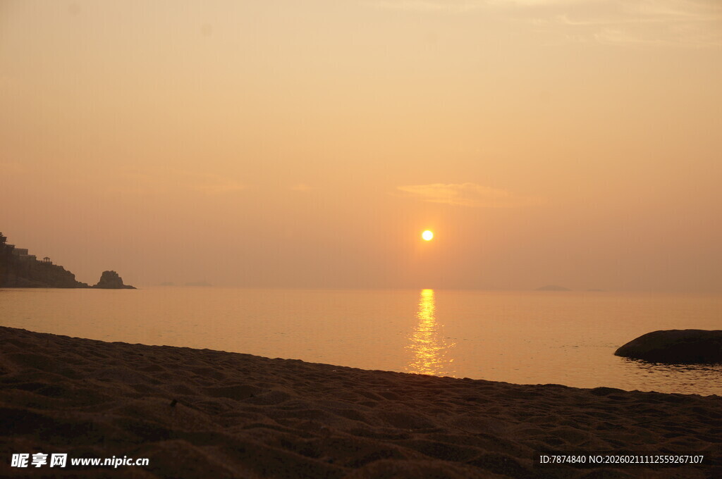 海边日落美景