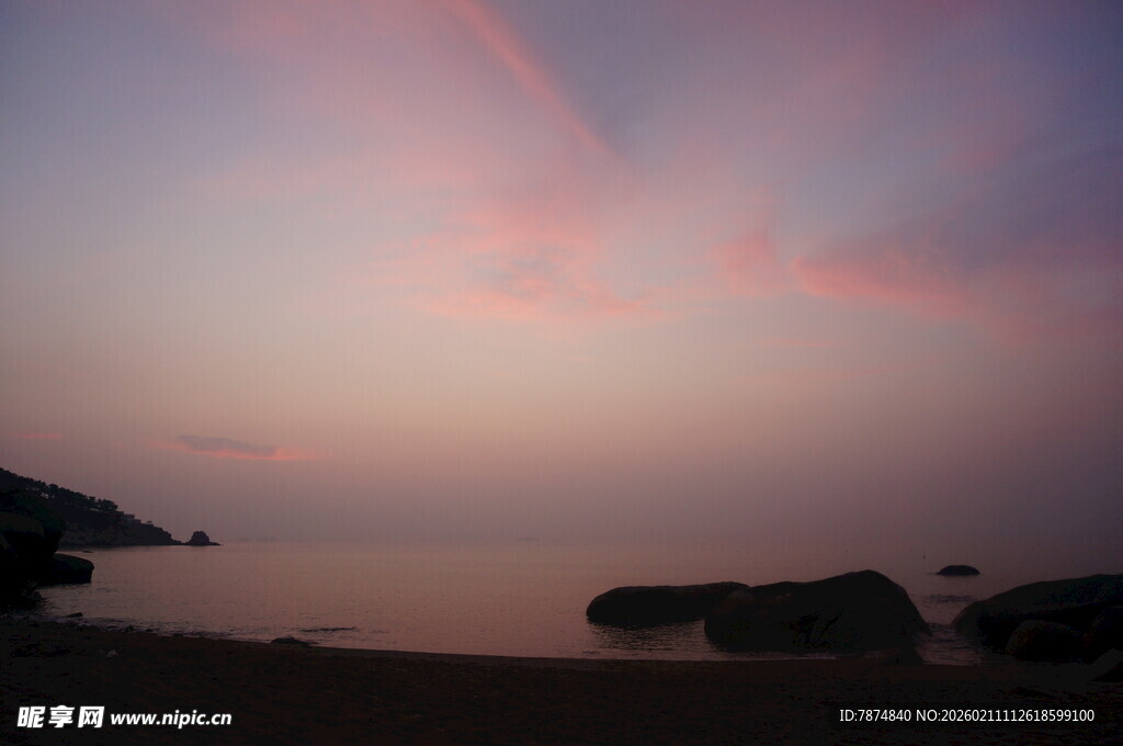 海边日落美景