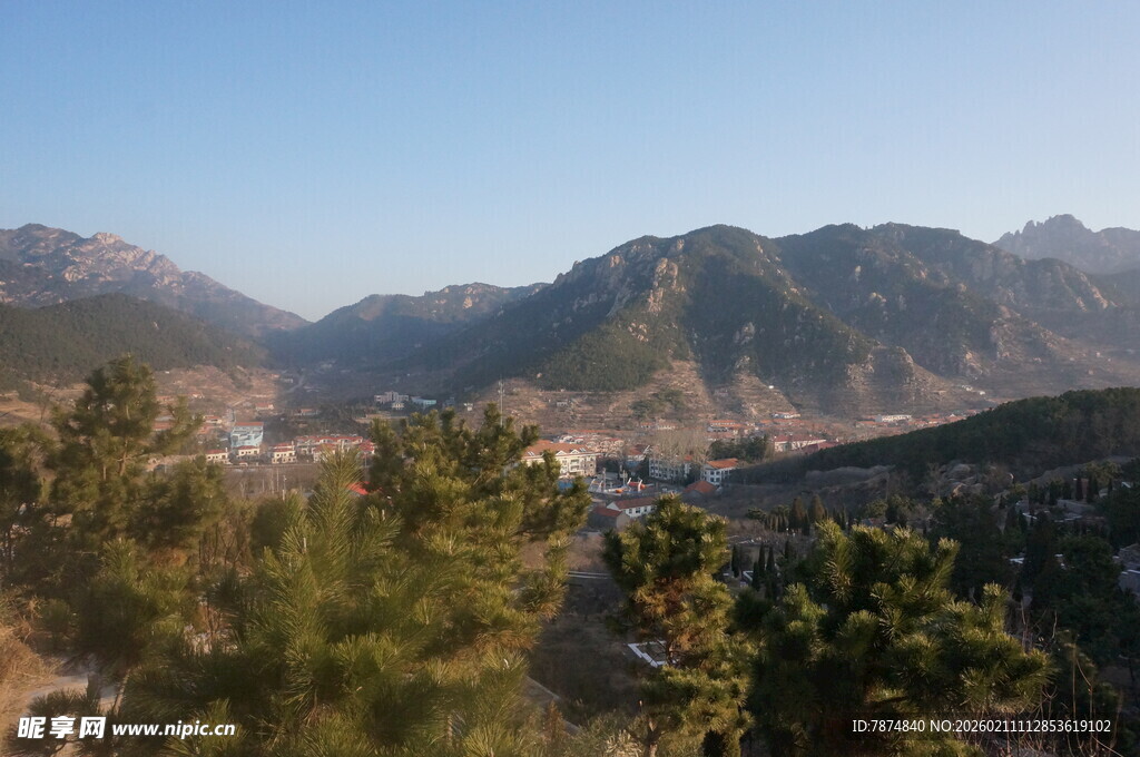 山间公路风景