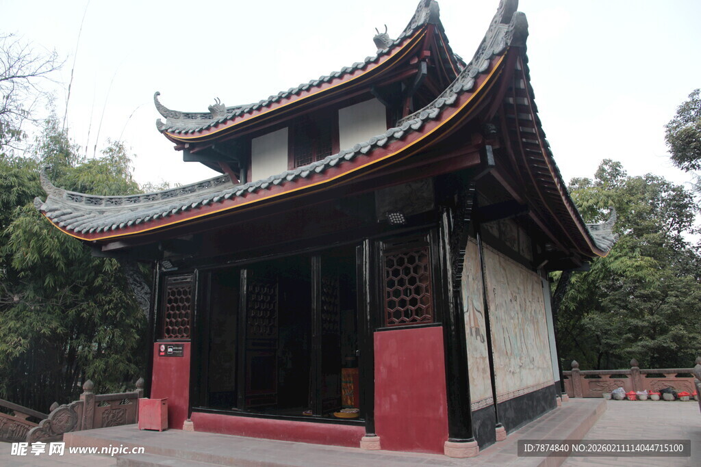 中式古亭 尽显传统建筑之美