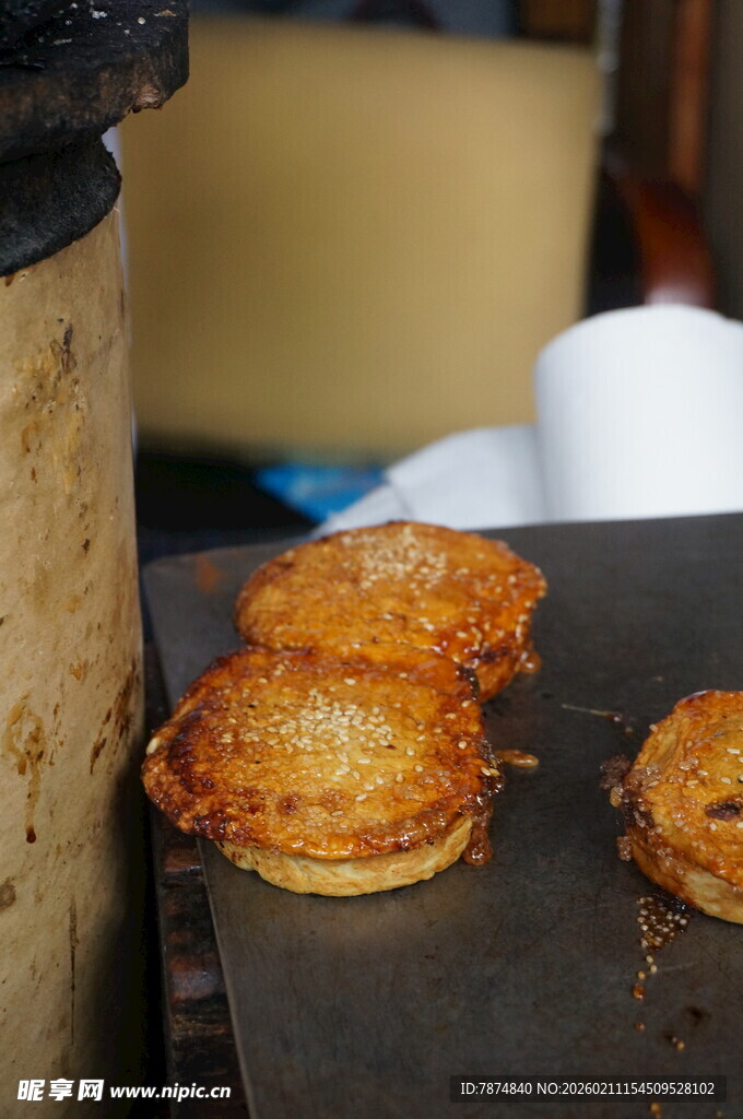 街头现做美味煎饼