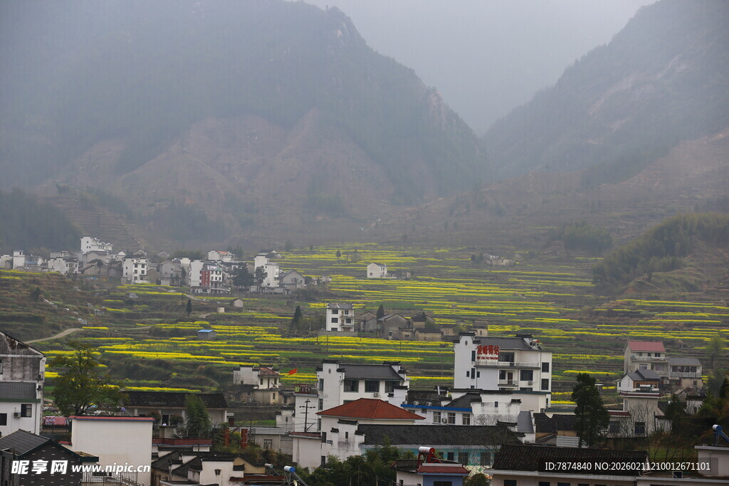 山间村落美景