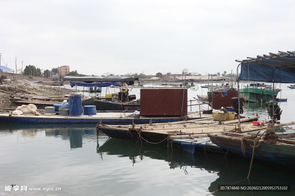 湛江港口码头景象