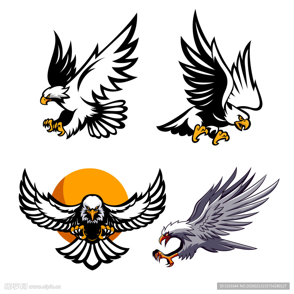 雄鹰图案
