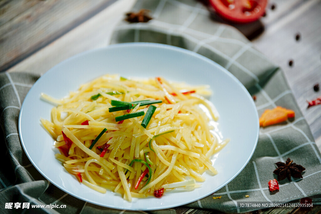 美味凉拌土豆丝