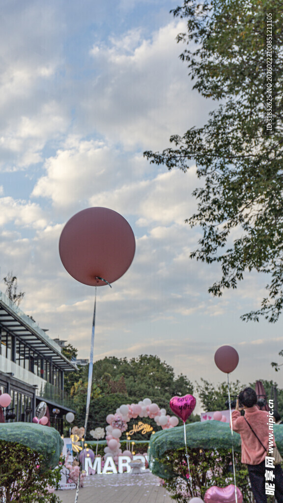 户外庆典现场装饰景观