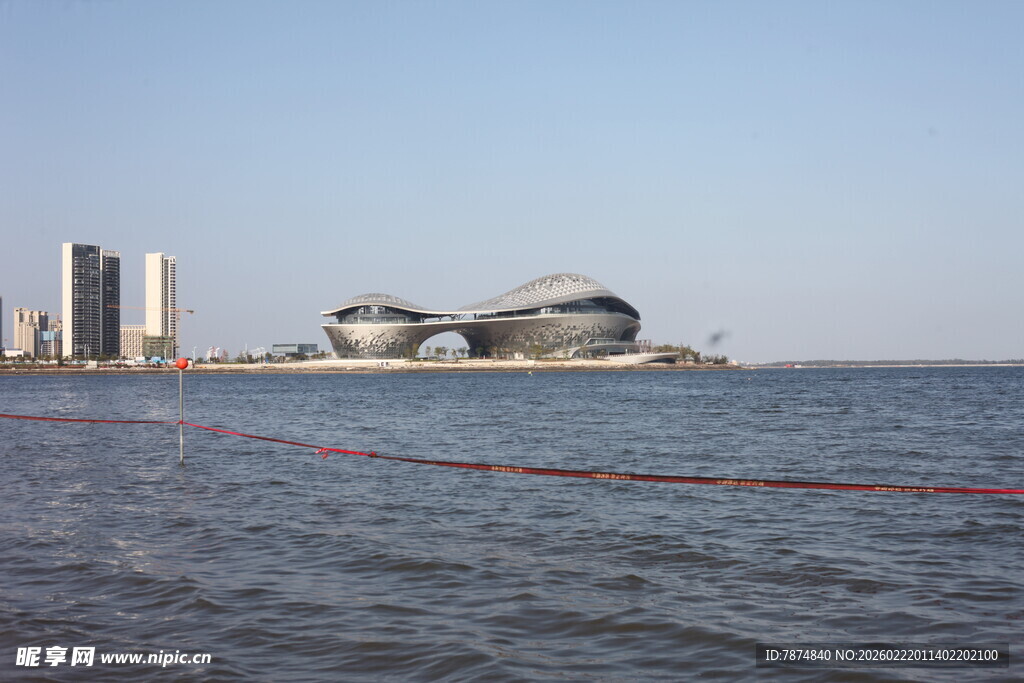 海滨现代建筑景观