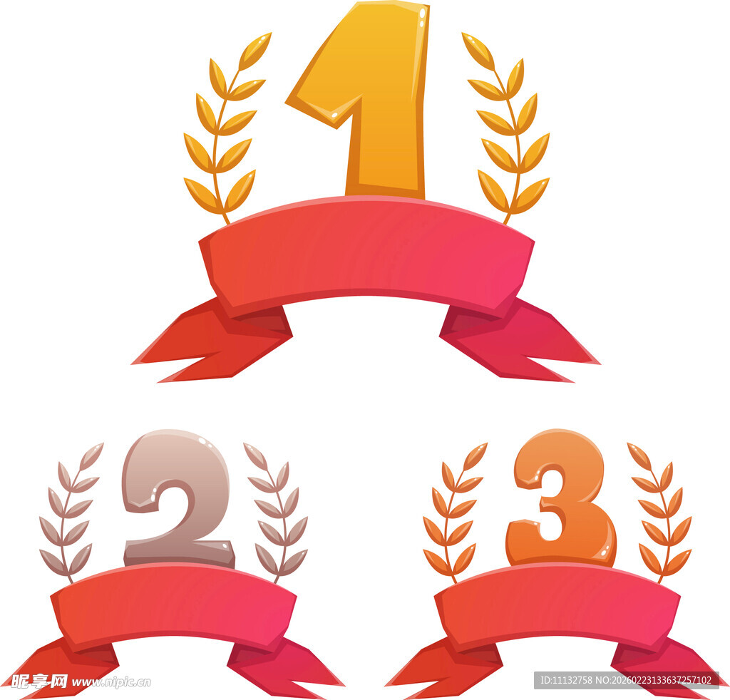 第123排名 冠军夺冠名次数字