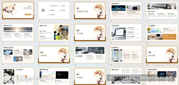 多样PPT模板展示