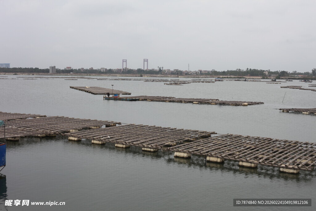 水上养殖场景