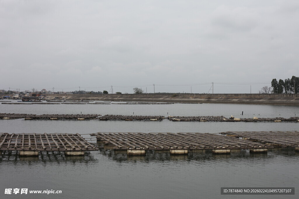 水上养殖场景