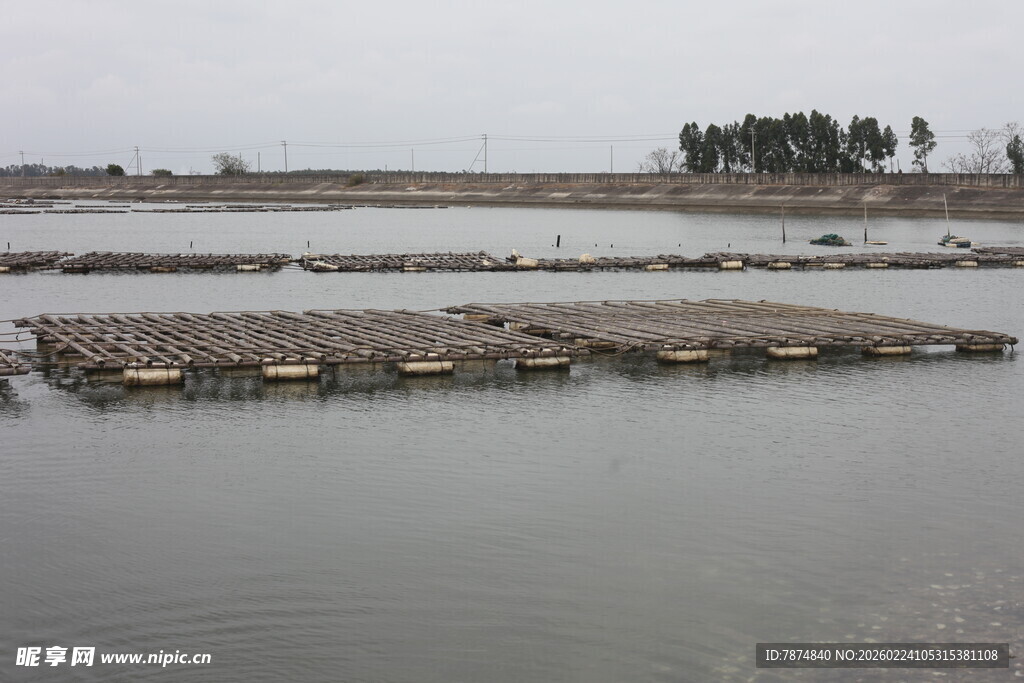 水上养殖场景