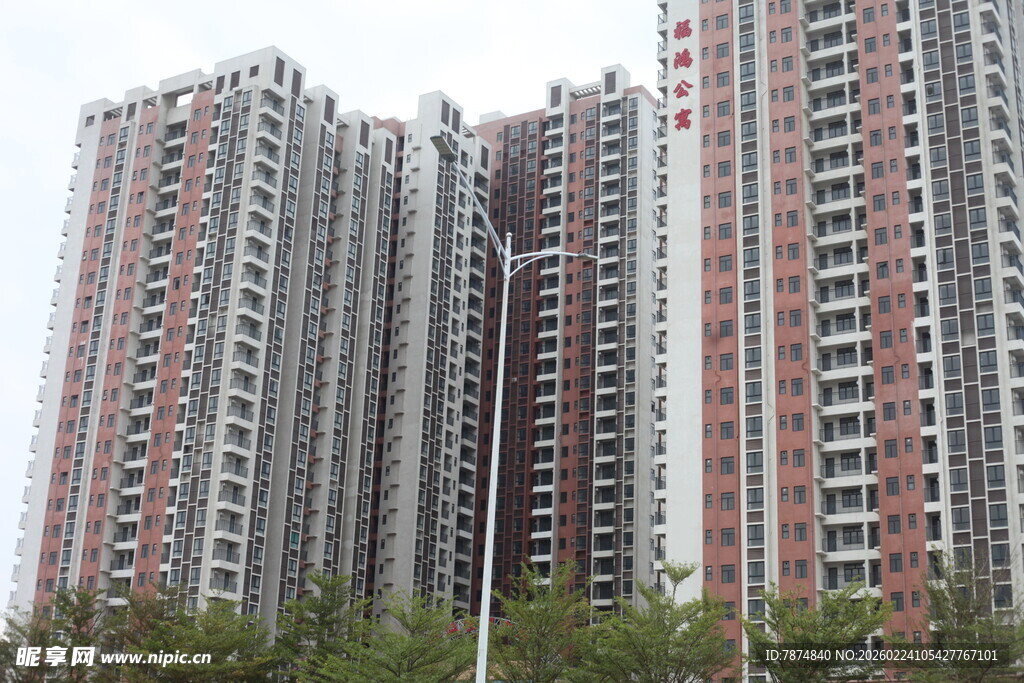 高层住宅小区建筑景观