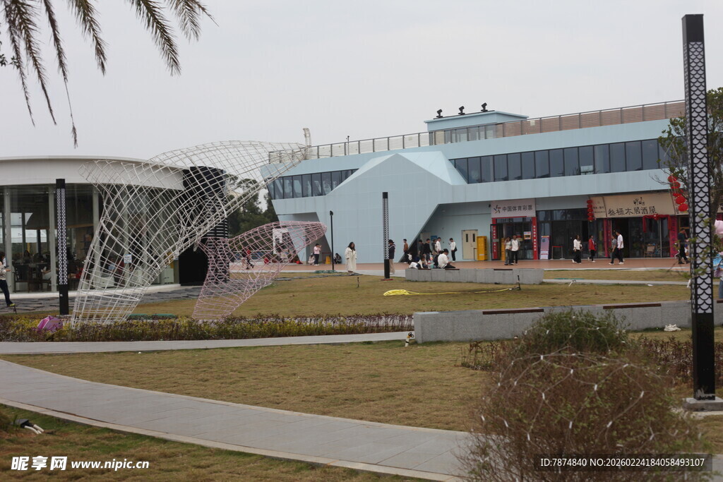 城市户外休闲广场景观