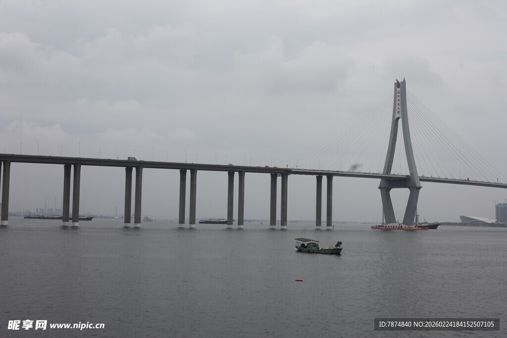海上大桥风景
