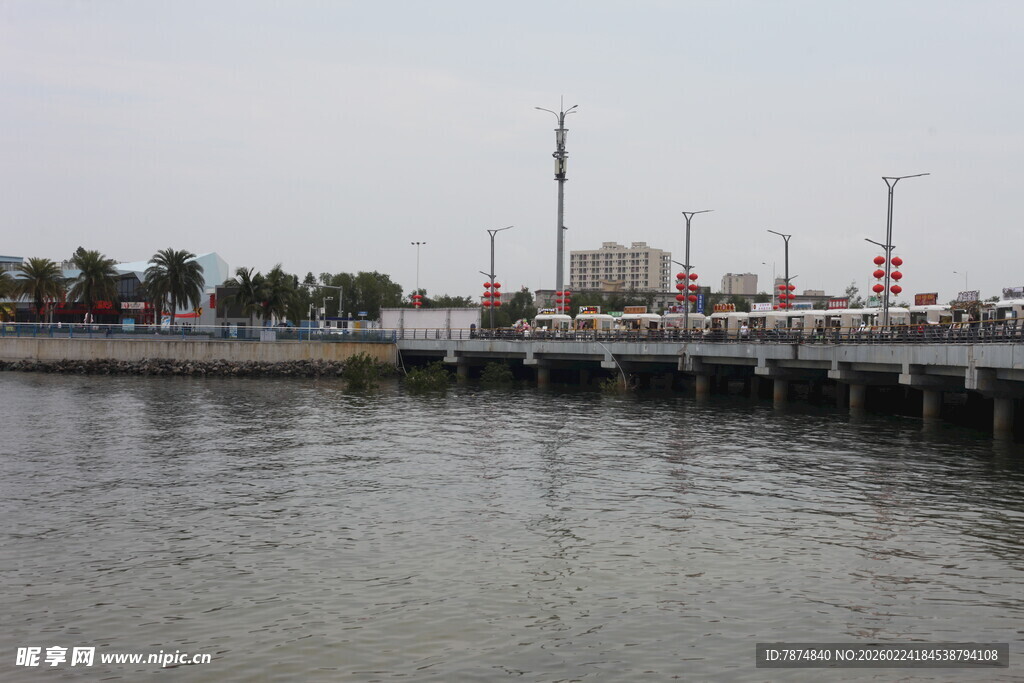 海滨码头风景