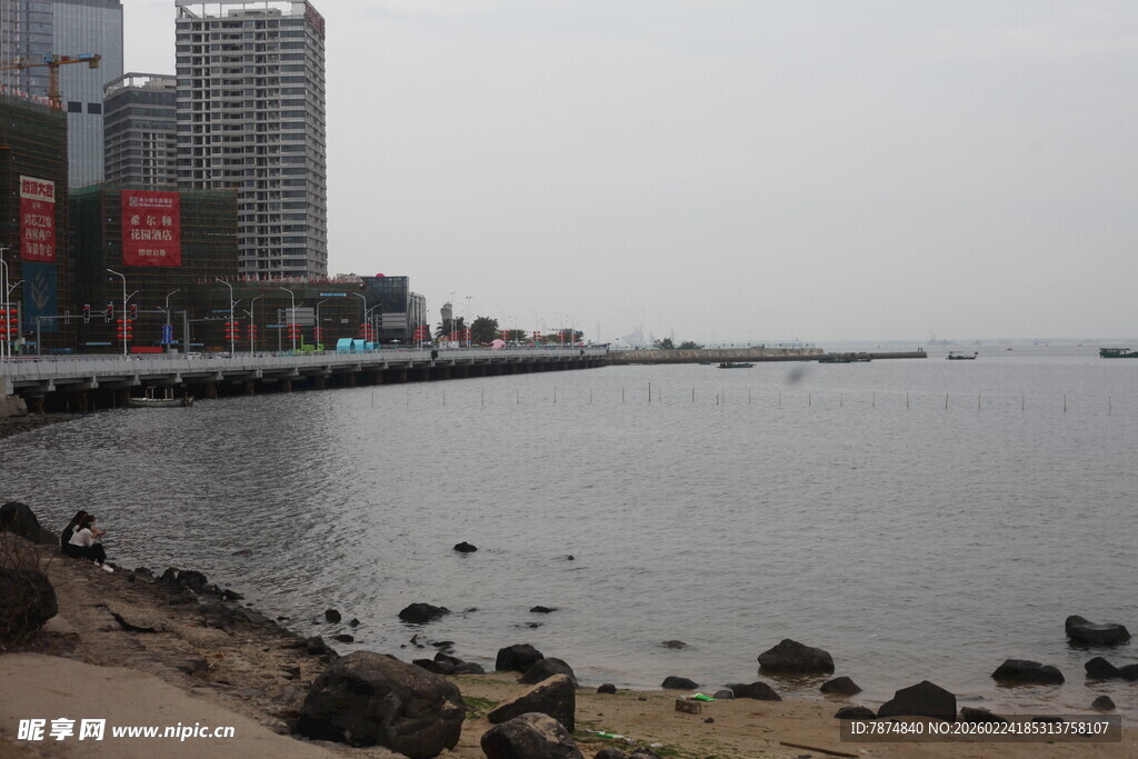 城市海边景观