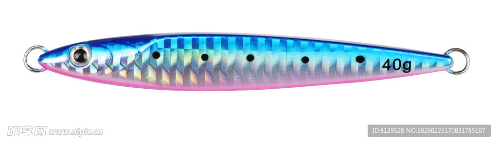 彩色仿生鱼形钓鱼假饵