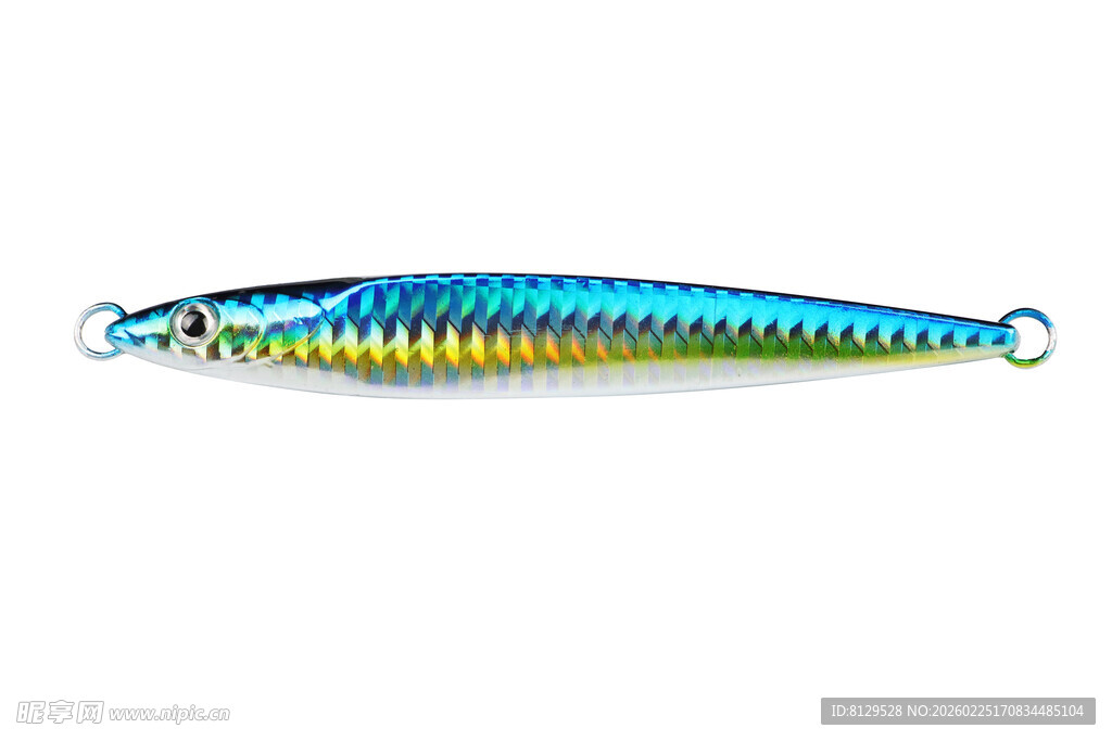 彩色金属路亚饵