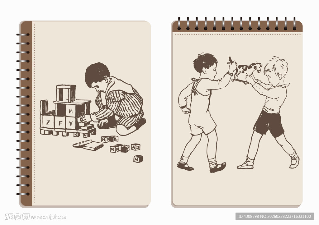 线圈本 游戏的男孩