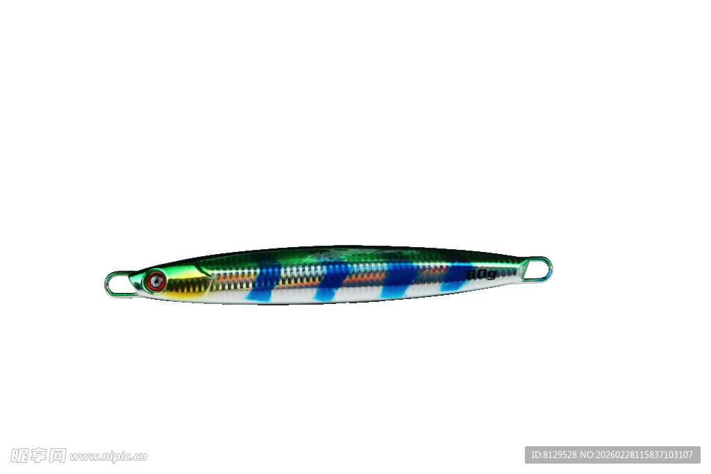 彩色金属路亚饵