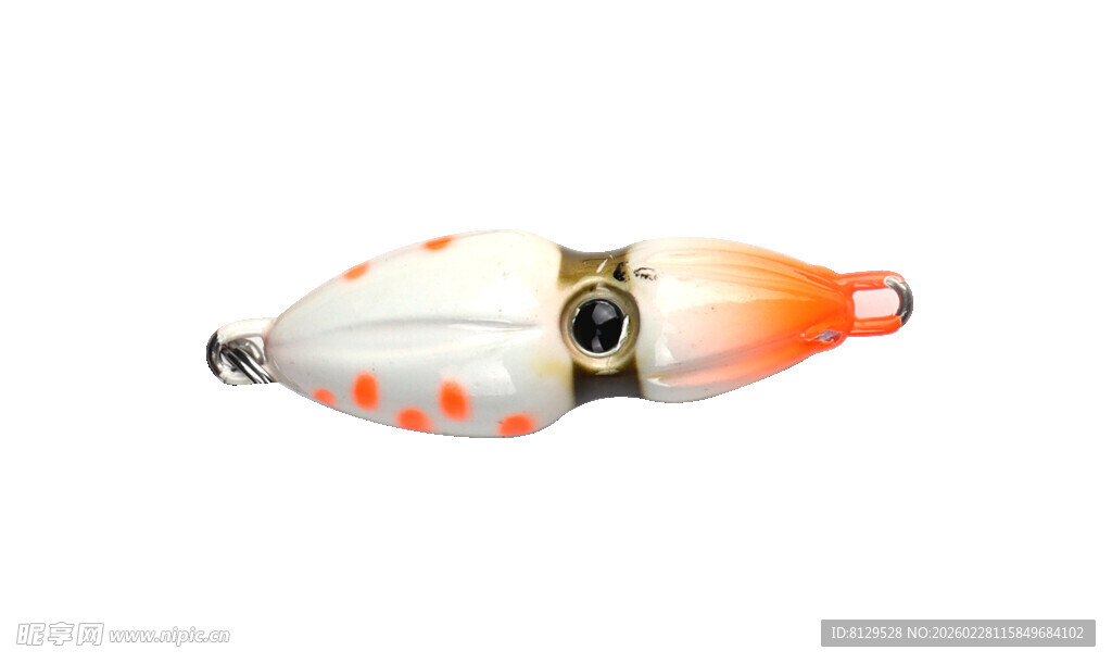 橙色斑点钓鱼诱饵